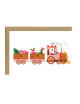 Wenskaart | christmas train