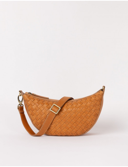 Handtas Leo | wild oak woven soft grain leder