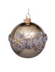Kerstbal Diamanten Strik 9cm | goud
