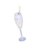Ornament Champagne Glas 11cm | glas