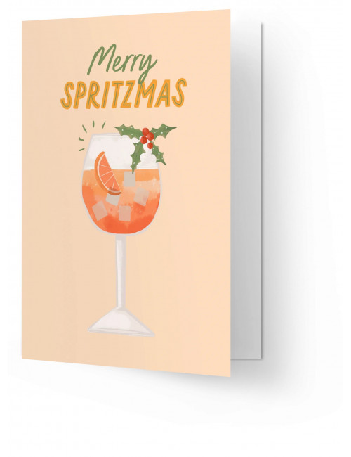 Wenskaart | merry spritzmas