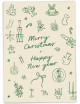 Wenskaart | whimsical christmas