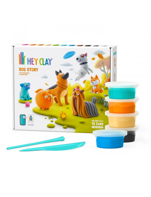 Hey Clay Dog Story | 15 potjes