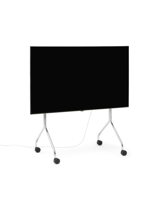 TV Stand Moon Rollin' Regular | chrome