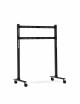 TV Stand Straight Rollin' | charcoal