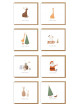 Box Kerstkaarten (set van 8) | 8 designs