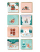 Box Kerstkaarten (set van 8) | 8 designs