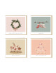 Box Kerstkaarten | 2 x 4 designs
