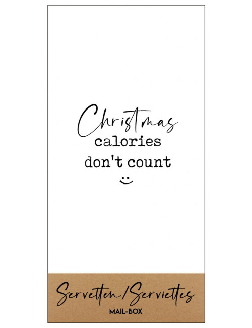 Servetten | Christmas calories don't count