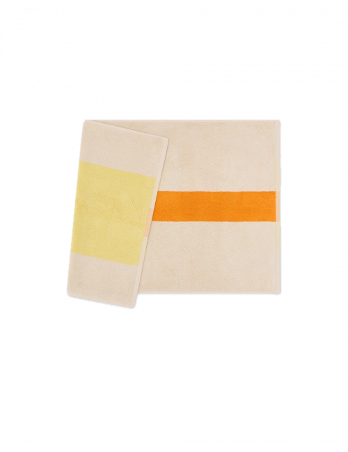 Badmat 50x80cm | yellow/orange