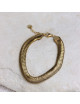 Flat Snake Armband | goud