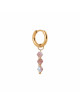Purple Donna Hoop Oorbel | goud