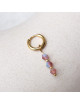 Purple Donna Hoop Oorbel | goud