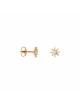 Sparkle Stud Oorbel | goud