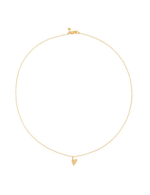 Medium Heart Halsketting | goud