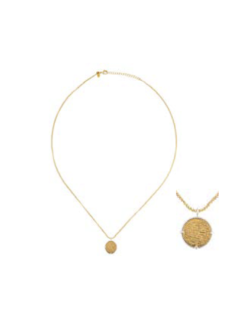 Halsketting Munt | goud