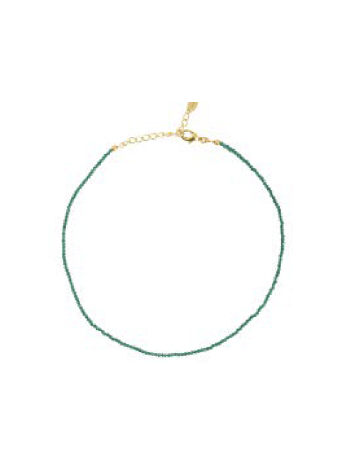 Halsketting Fijne Edelstenen | green onyx