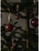 Glazen Kerstballen (set van 3) | small/roseate opaque