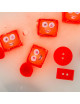 Glo Pals Light Up Cubes (set van 4) | sammy