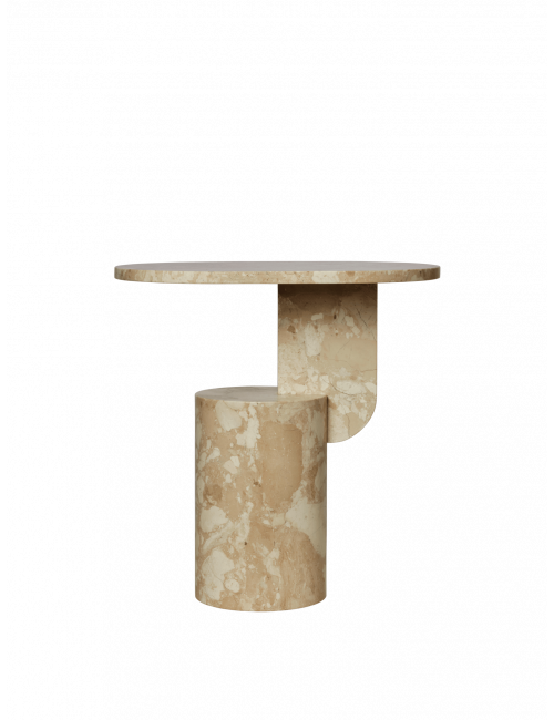 Insert Marmer Bijzettafel | sand