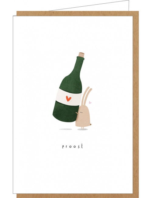 Wenskaart nr. 133 | proost