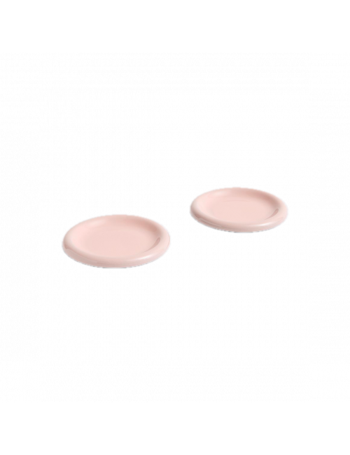 Barro Plate Ø18 (set van 2) | pink