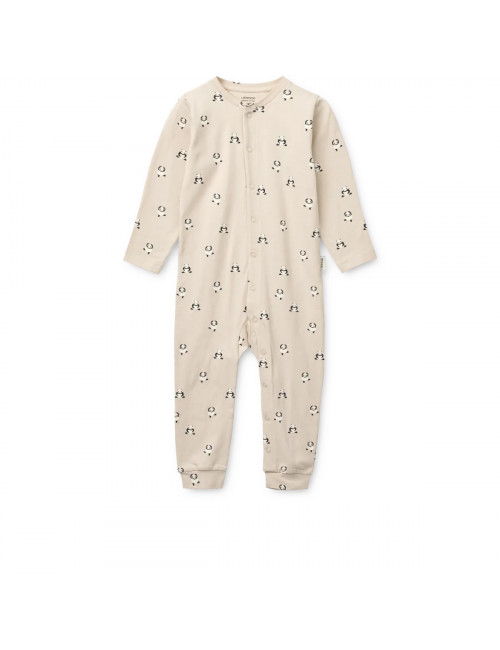 Birk Pyjama | mini panda/sandy