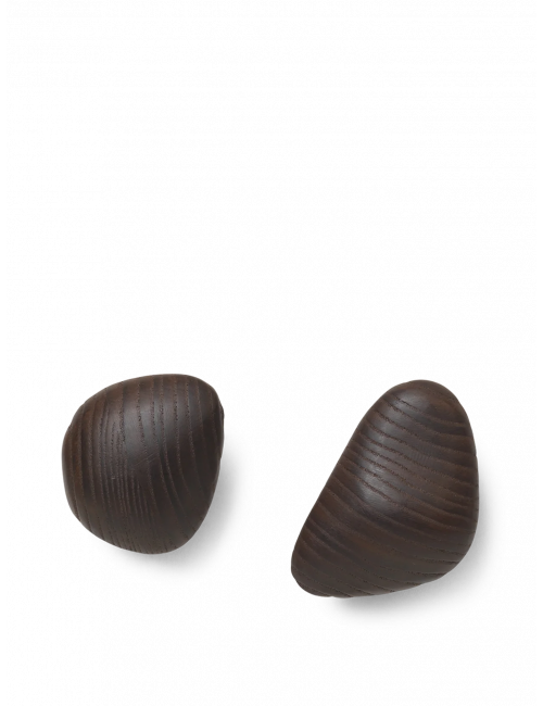 Cairn Haken (set van 2) | donkerbruin