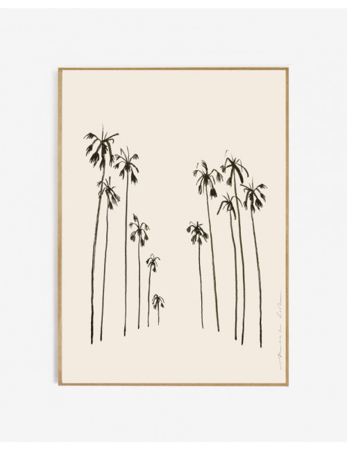 Art Print 30x40cm Palms Summer