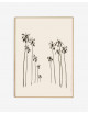 Art Print 30x40cm Palms Summer