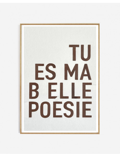Art Print Poesie | 50x70cm