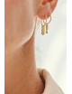 Oorbellen Bisous Hoops | goud
