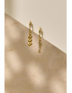 Oorbellen Bisous Hoops | goud