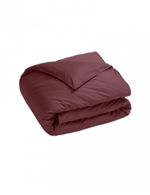 Dekbedovertrek Satijn 240x220cm | red wine