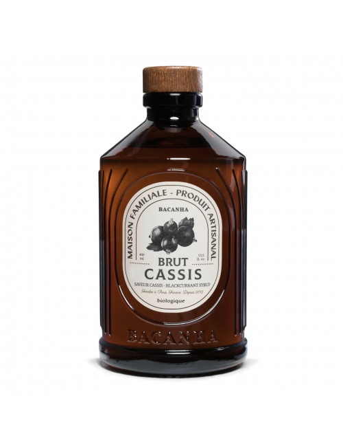 Biologische Rauwe Zwarte Bessensiroop | 400 ml