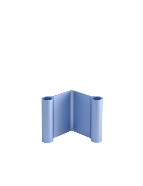 Pair Kandelaar H11 cm | light blue