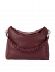 Handtas Sienna (large) | dark cherry/soft grain leather