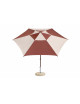 Terrazza Parasol Hexagon | off-white/burgundy
