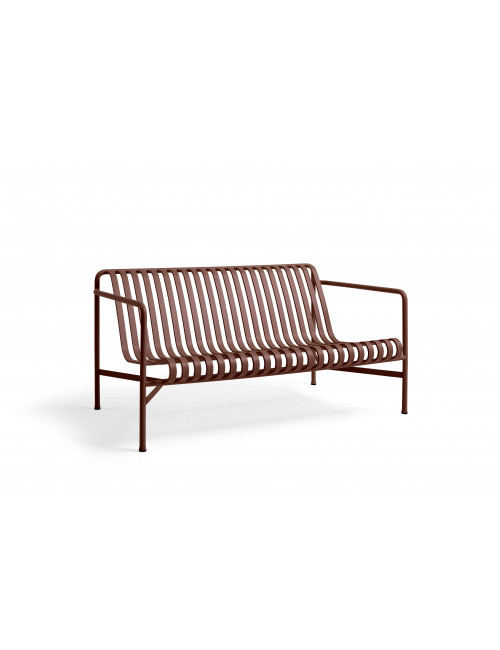 Outdoor Lounge Sofa Palissade | iron red