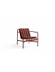 Palissade Lounge Stoel | low/iron red