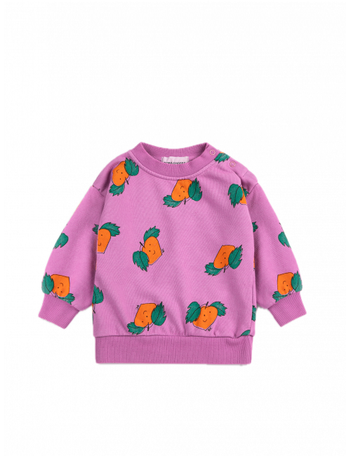 Sweatshirt Baby | tangerine all over