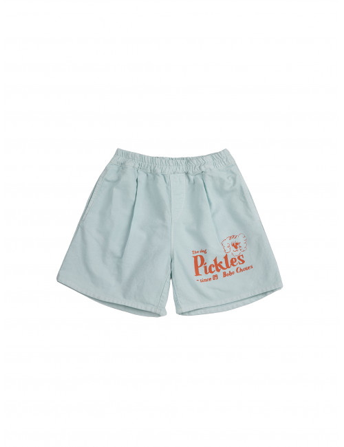 Geweven Short | Pickles the dog