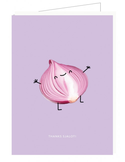 Wenskaart | thank sjalot