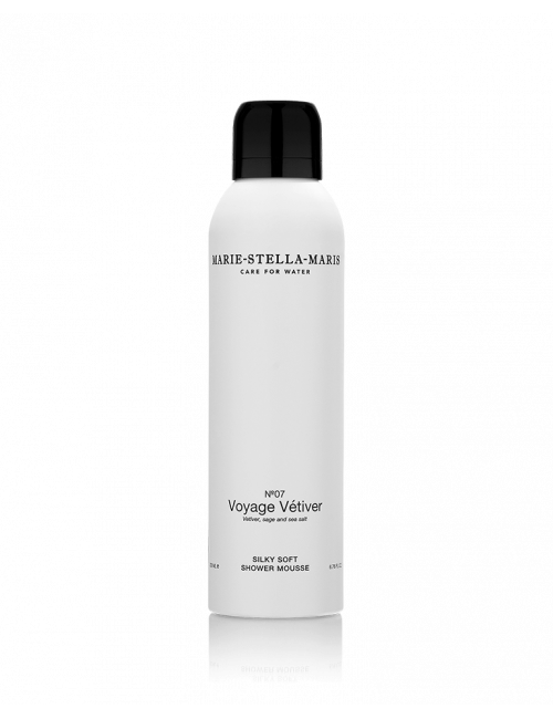 Silky Soft Douche Mousse 200ml | voyage vetiver