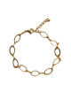 Oval Line Armband | goud