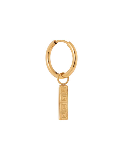 Mykonos Hoop Oorbel | goud