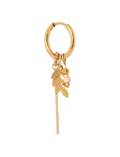 Chain Olivia Hoop Oorbel | goud
