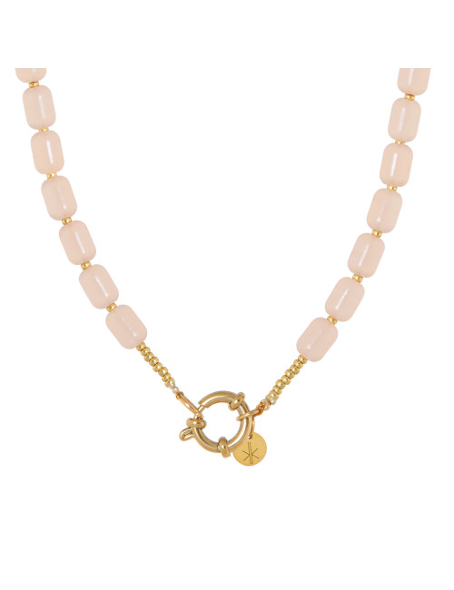 Naturel Beads Ketting | goud