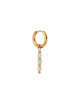 Sage Hoop Oorbel | goud