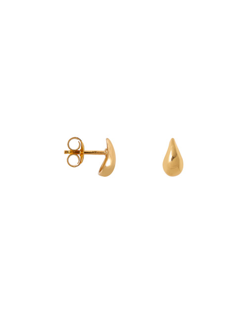 Drop Oorbel Stud | goud